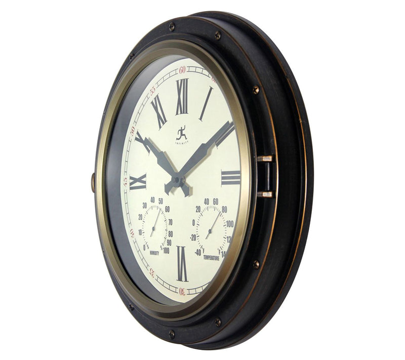 Infinity Instruments Forecaster 16" Outdoor Clock — View 4