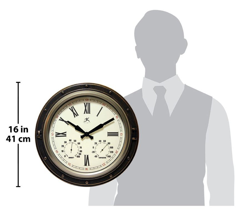 Infinity Instruments Forecaster 16" Outdoor Clock — View 5
