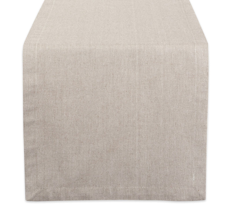 Design Imports Chambray Table Runner 14" x 108" — View 19