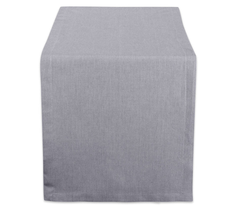 Design Imports Chambray Table Runner 14" x 108" — View 11