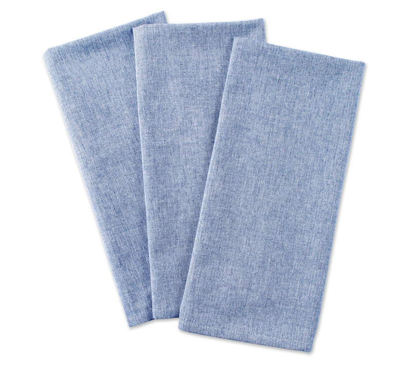 Design Imports Chambray Kitchen Towel Set of 3 — View 9