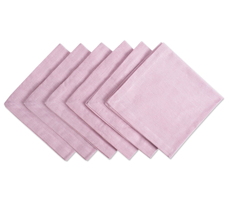 Design Imports Set of 6 Chambray Napkins — View 15
