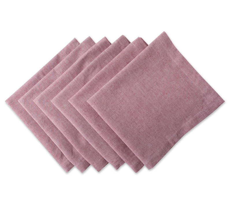 Design Imports Set of 6 Chambray Napkins — View 7