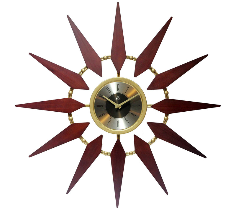 Infinity Instruments Orion 30" Mid-Century WallClock — Main view