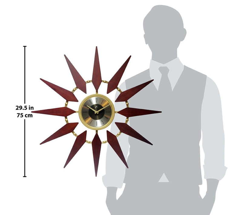 Infinity Instruments Orion 30" Mid-Century WallClock — View 5