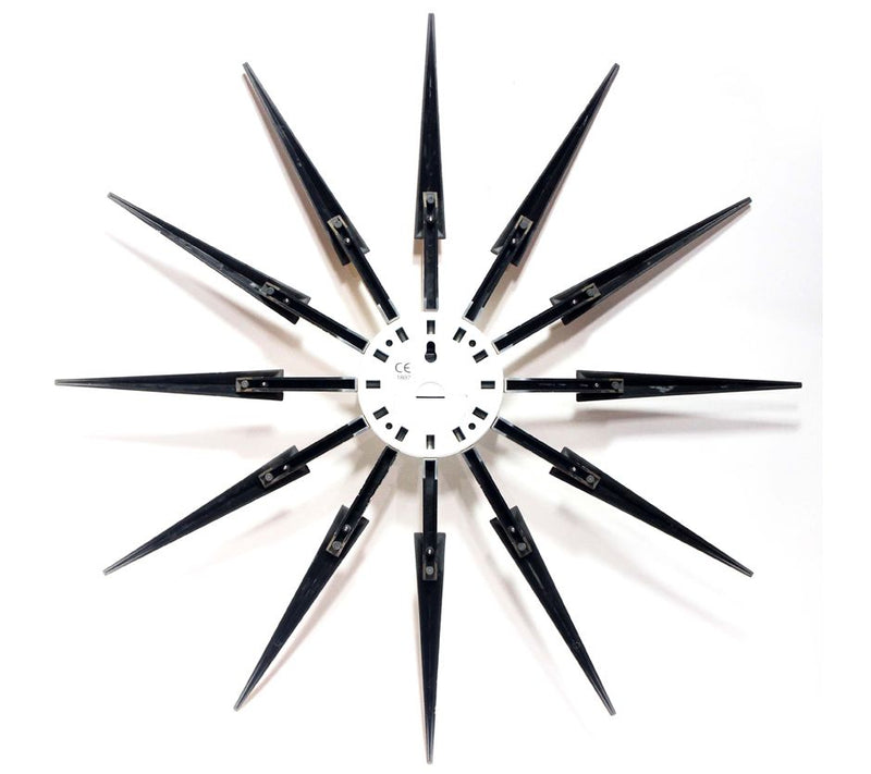 Infinity Instruments Celeste 24" Starburst Modern Clock — View 8