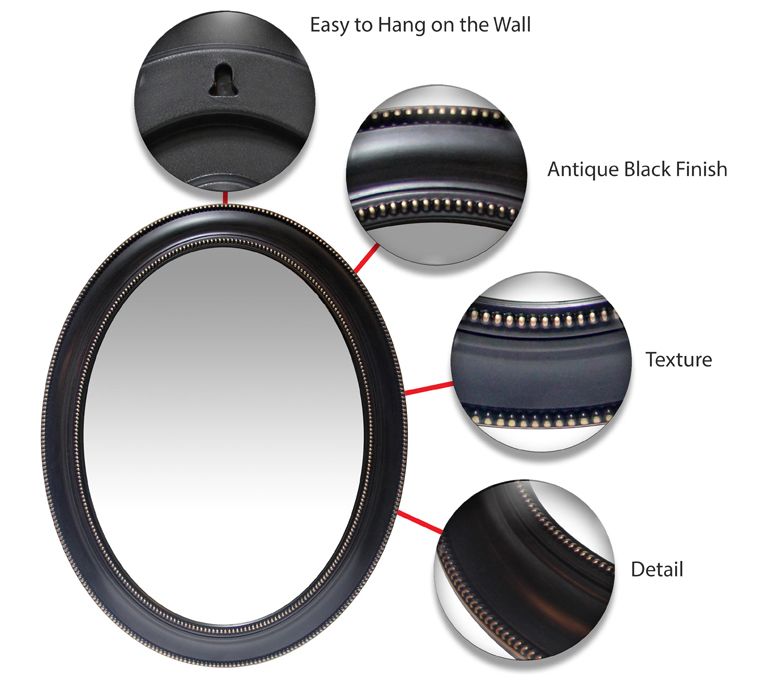 Infinity Instruments Sonore 30" Antique Mirror — View 12