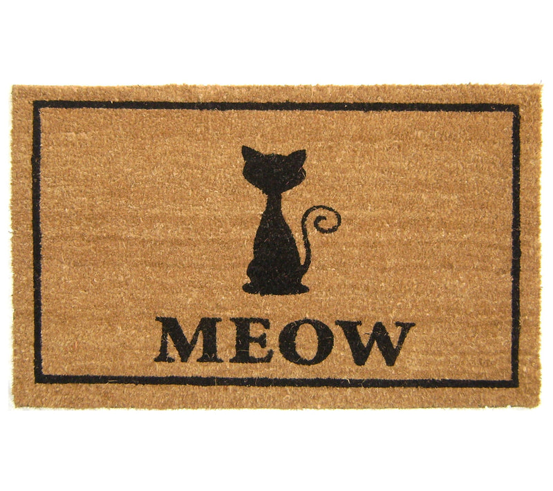 Meow - Coir Doormat with PVC Backing — Main view