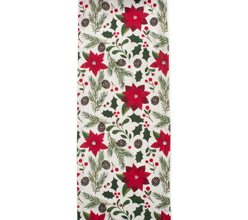 Design Imports Woodland Christmas Table Runner4" x 72" — View 3