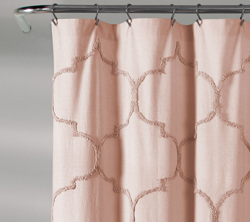 Avon Chenille Trellis 72" x 72" Shower CurtainLush Decor — View 11