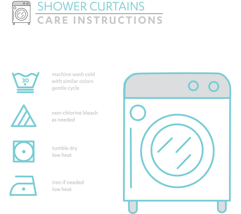 Leah 72" x 72" Shower Curtain by Lush Decor — View 13