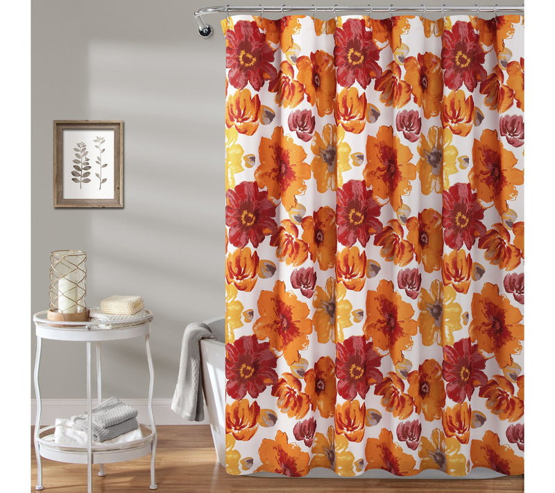Leah 72" x 72" Shower Curtain by Lush Decor — View 9