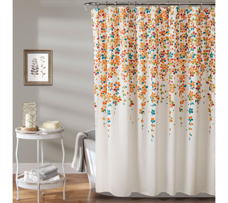 Weeping Flower 72" x 72" Shower Curtain by LushDecor — View 5