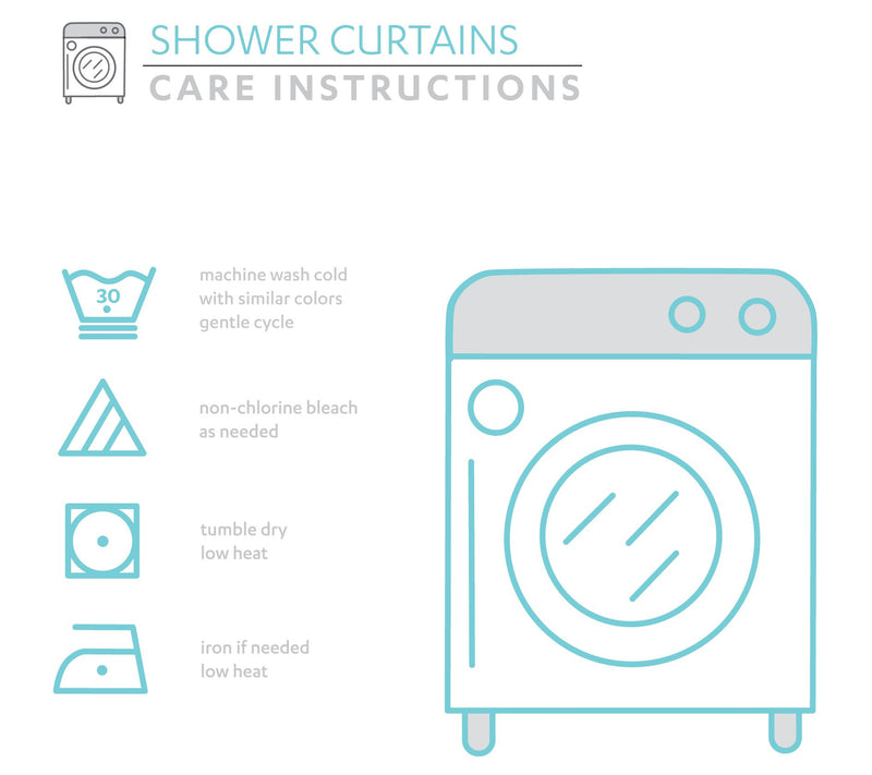 Weeping Flower 72" x 72" Shower Curtain by LushDecor — View 15