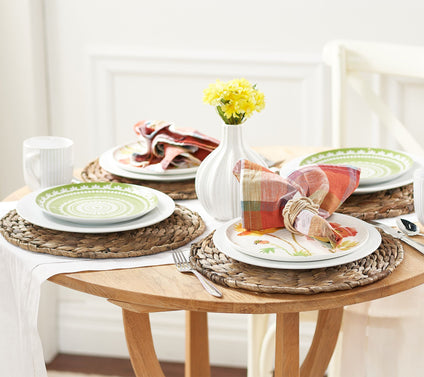 Artland Garden Terrace Set of 4 Round Placemats