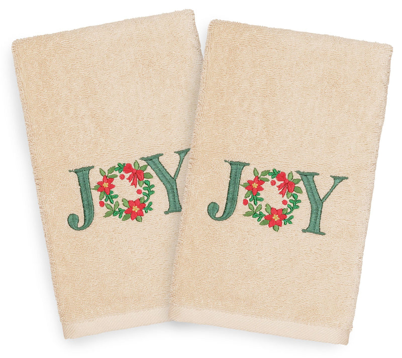 Linum Home Textiles Christmas Joy 2-Piece Hand Towels — View 5