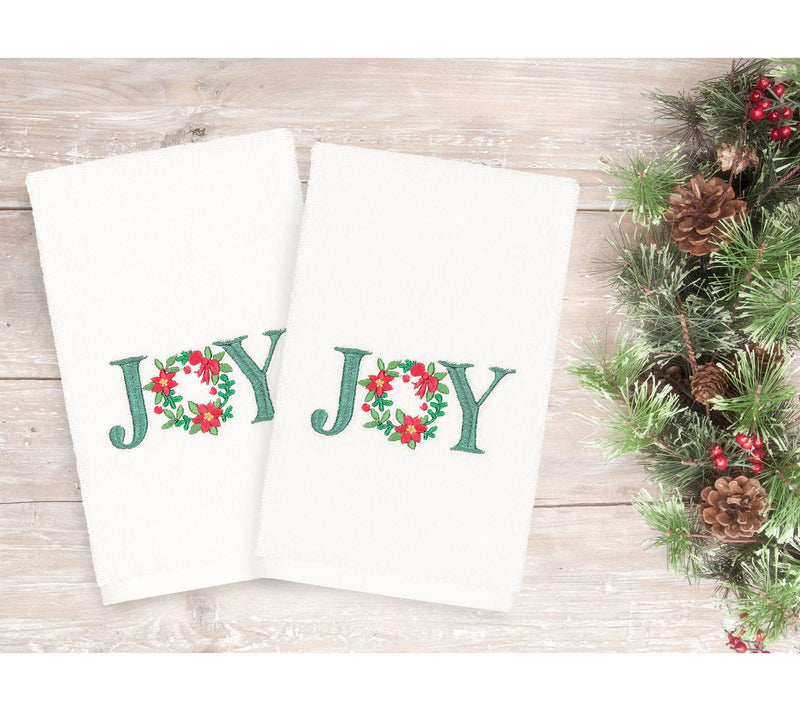 Linum Home Textiles Christmas Joy 2-Piece Hand Towels — View 6