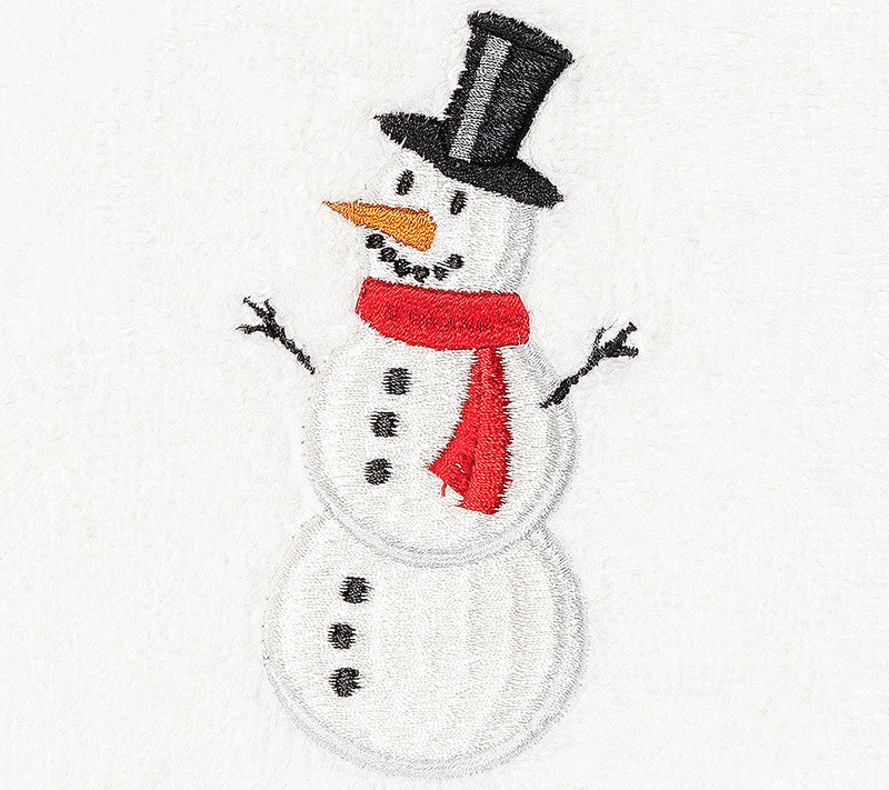 Linum Home Textiles Snowman 2-Piece Hand Towels — View 7