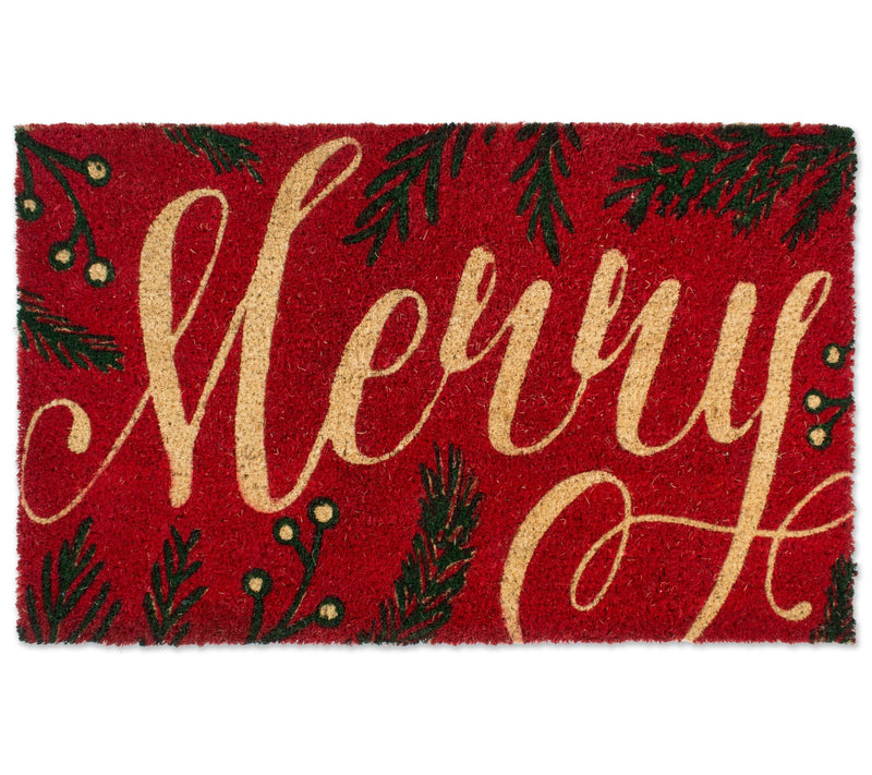 DII Merry Natural Coir Doormat w/ Non-Slip Back — Main view