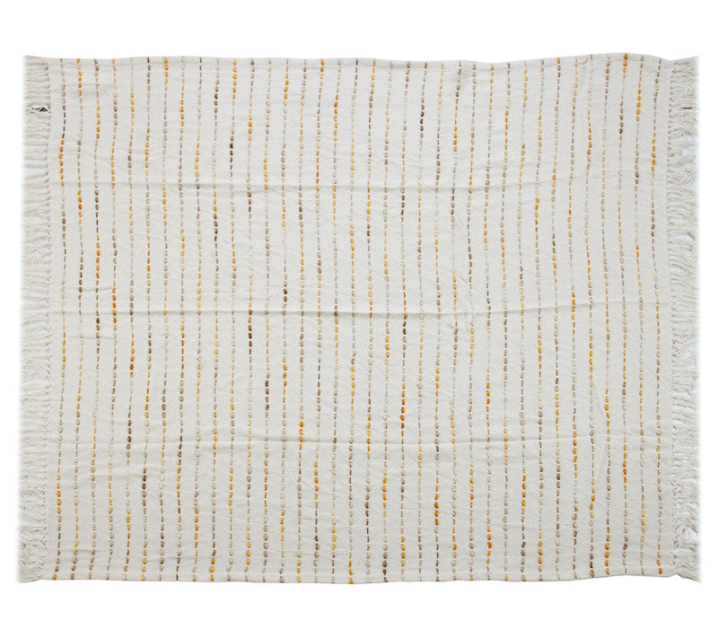 Ox Bay Trading & Supply Co. Interwoven Throw Blanket — View 3