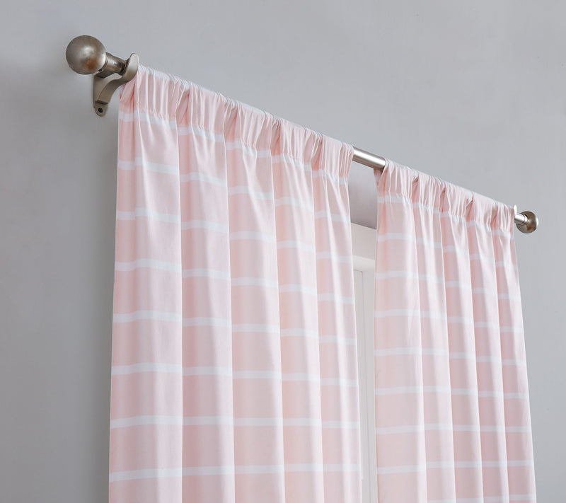 Truly Soft Maddow Stripe Window Panel Set of 2 — View 9