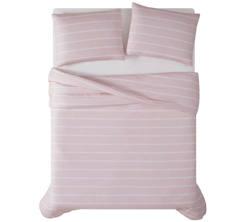 Truly Soft Maddow Stripe Full/Queen 3-Piece Duvet Cover Set — View 9