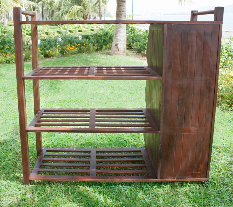 Northbeam 4-Tier Outdoor Shoe Rack Cubby — View 5