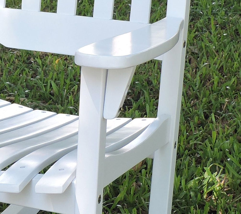 Northbeam Traditional Rocking Chair - White — View 5