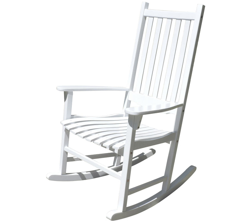 Northbeam Traditional Rocking Chair - White — Main view