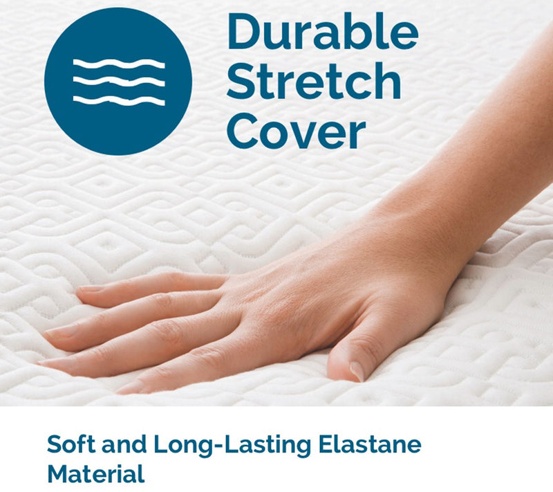 Lucid Comfort Collection 10" Gel Foam Queen Mattress — View 4