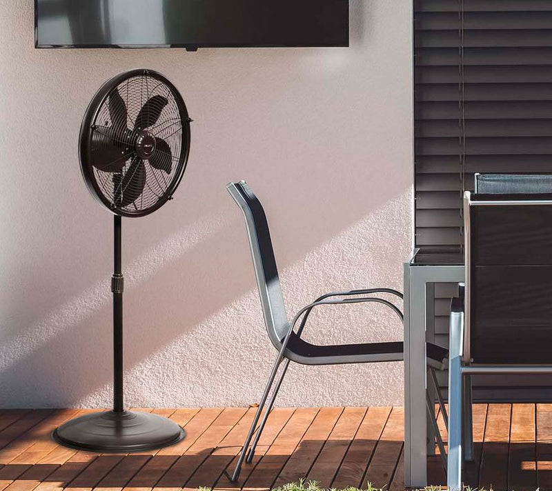 Newair Portable Outdoor Misting Metal Fan 18" Oscillating — View 6
