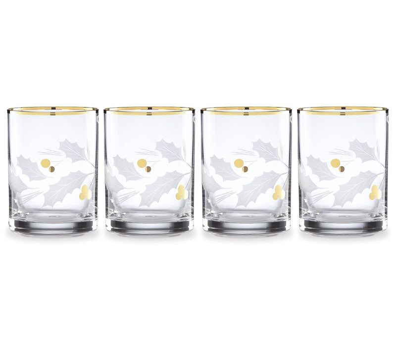 Lenox Holiday Gold Double Old Fashioned Set of4 — Main view