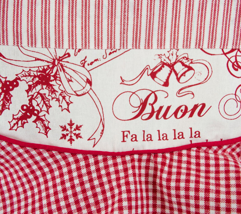 Design Imports Vintage Christmas Ruffle Apron — View 3