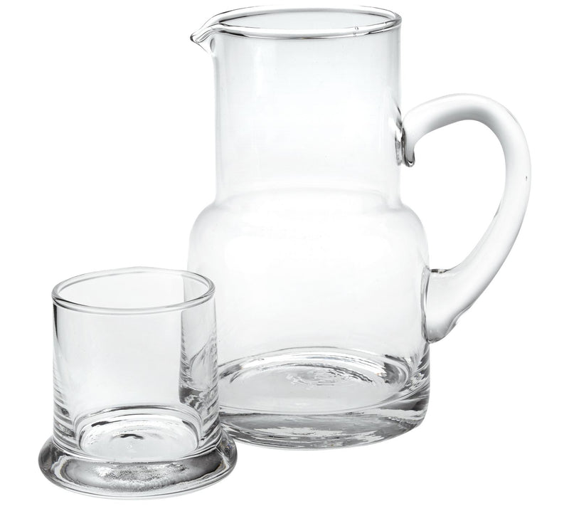 Badash Crystal Long Island 2-Piece Glass Desk Carafe Set — Main view