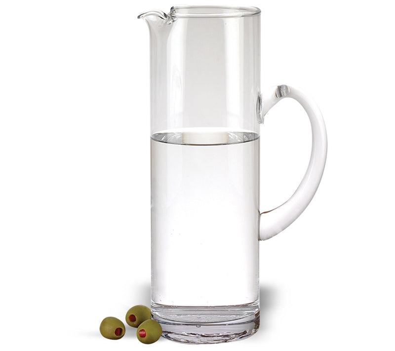 Badash Crystal Celebrate Handmade 48oz Glass Pitcher — Main view