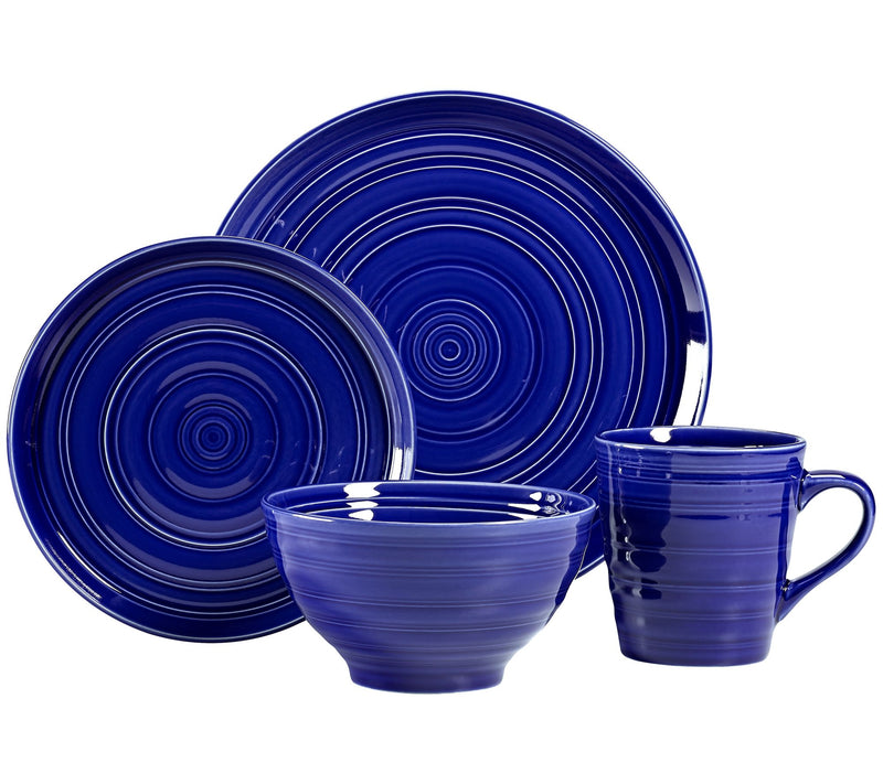 Overandback Rings 16-pc Dinnerware Set, Servicefor 4 — View 3