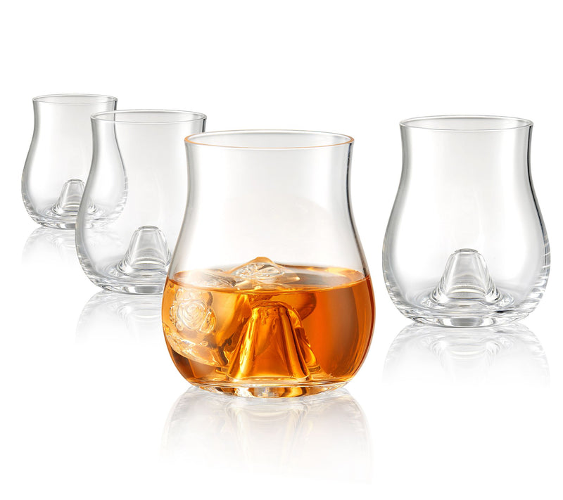 Artland Whiskey Swirling Glass 12-oz Set of 4 — View 2