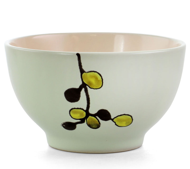 Elama Retro Bloom 16-Piece Round Stoneware Dinnerware Set — View 6