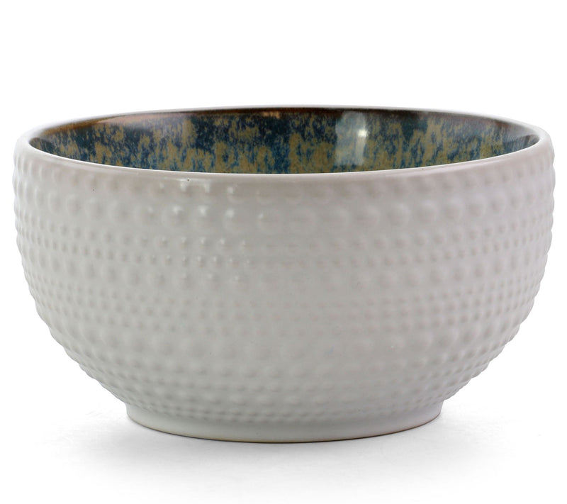 Elama Modern Dot 16-Piece Stoneware DinnerwareSet — View 2