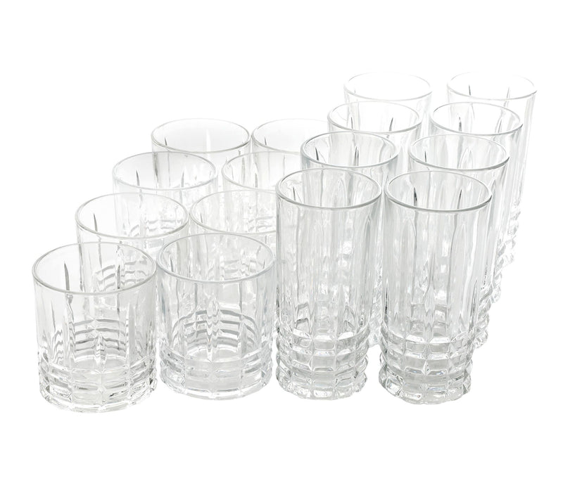 Gibson Home Jewelite 16 Piece Tumbler and Glass Set — Main view