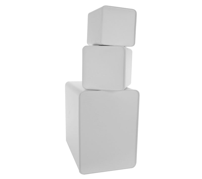 MegaChef 5-Piece Canister Set in White — View 5