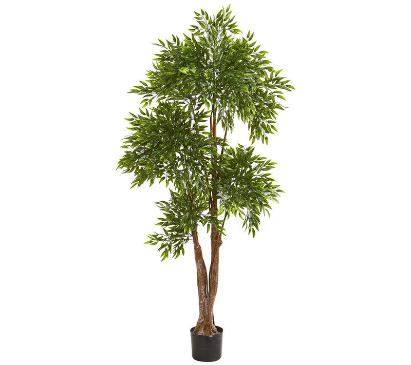 69" Ruscus Artificial Tree by Nearly Natural — Main view