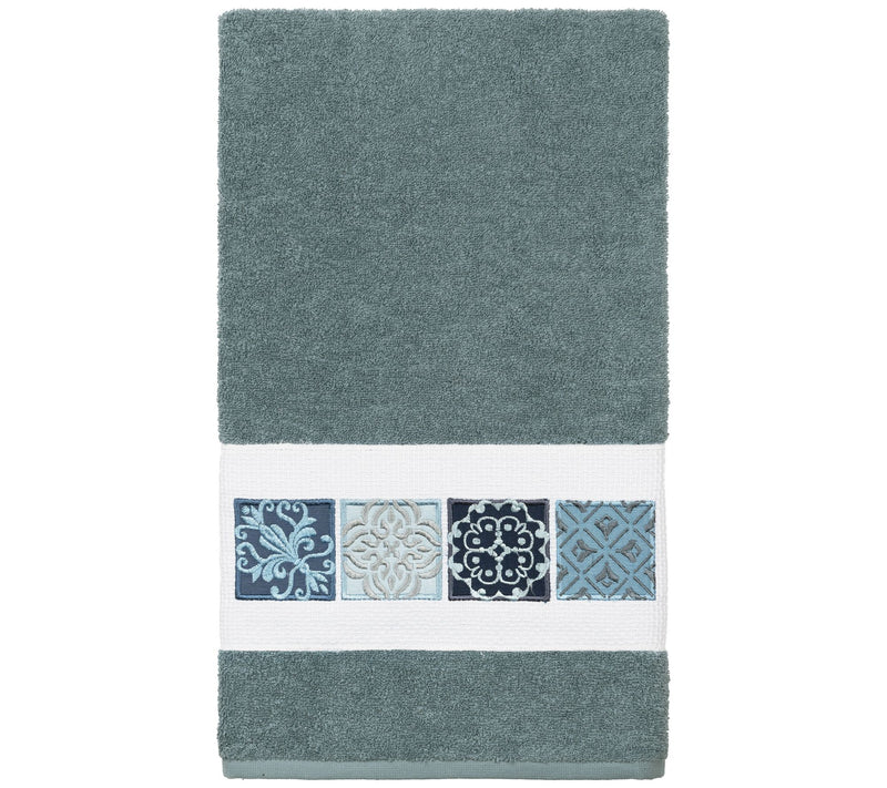 Linum Home Textiles Vivian Embellished Bath Towel — Main view