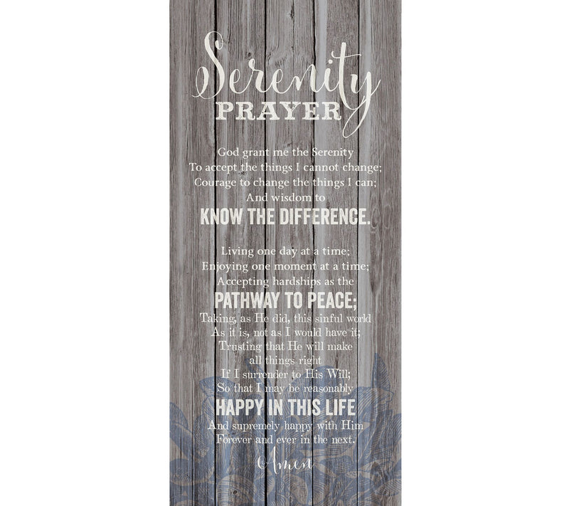 Dexsa Serenity Prayer New Horizons Wood Plaque — Main view