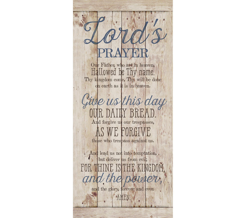 Dexsa Lord'S Prayer New Horizons Wood Plaque — Main view
