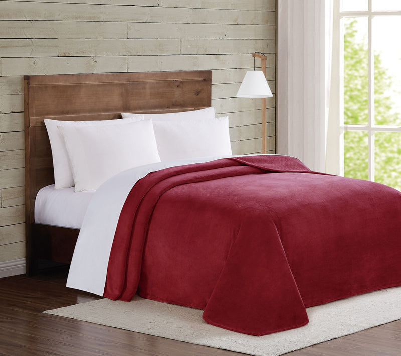 Truly Soft Velvet Plush Full/Queen Blanket — View 5