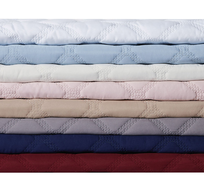 Truly Soft Everyday 3D Puff Twin XL Quilt Set — View 21