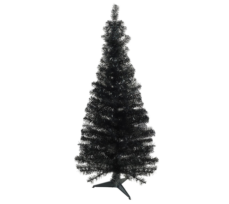 Northlight Slim Black Tinsel Artificial Christmas Tree - Unlit — Main view