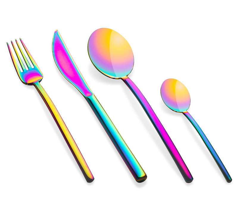 Mepra 5-Piece Place Setting Due Rainbow — View 2