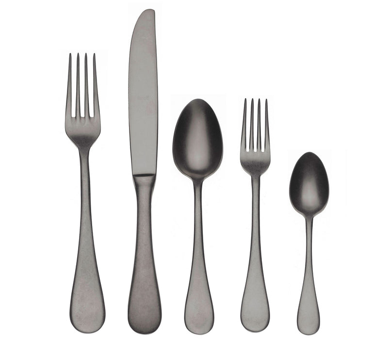 Mepra 5-Piece Place Setting Vintage Oro Nero — Main view